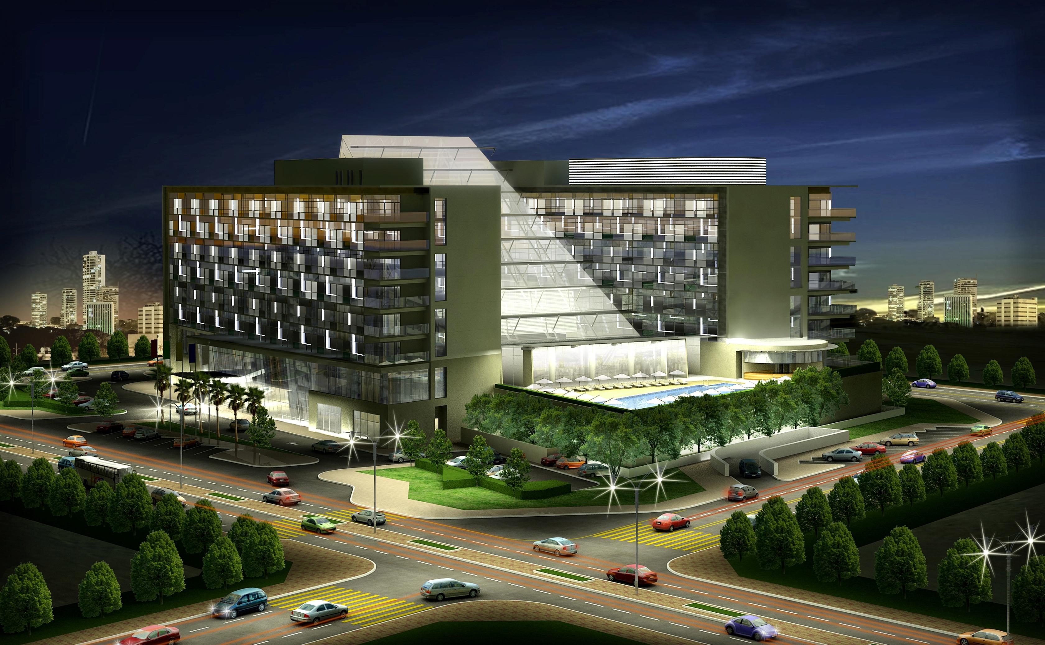 Hyatt Regency Oryx Doha Hotel Exterior photo The new building of the National University of Ireland, Galway